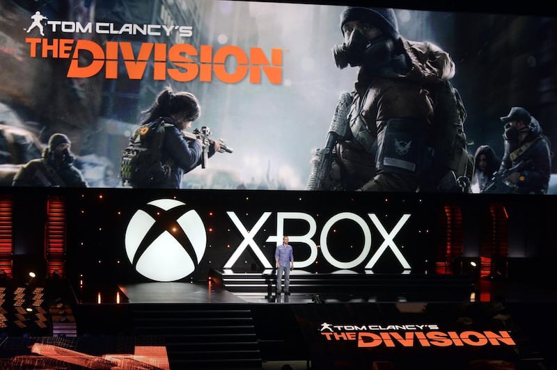 US author Tom Clancy’s ‘The Division’ is introduced at the Xbox press conference. Michael Nelson / EPA