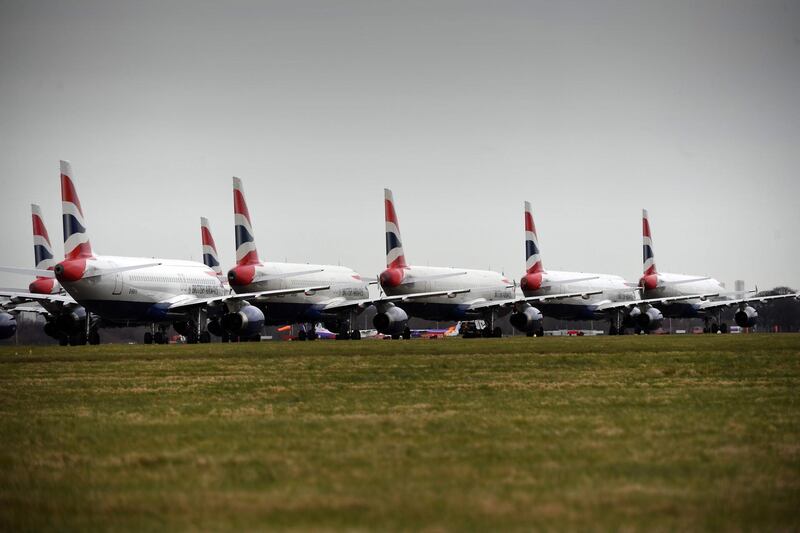 A British Airways plane landed in Scotland instead of Germany last year. AFP