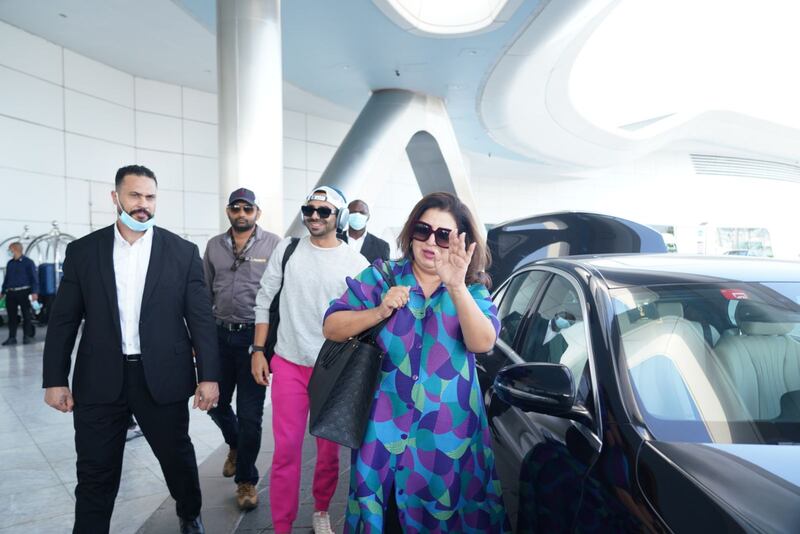 Stars and performers for the IIFA Awards, taking place on Friday and Saturday, begin arriving at the celebrity host hotel W Abu Dhabi - Yas Island. All photos: IIFA 2022