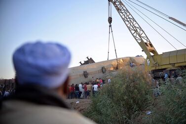 The accident came after 32 people were killed in another train accident in March. AFP