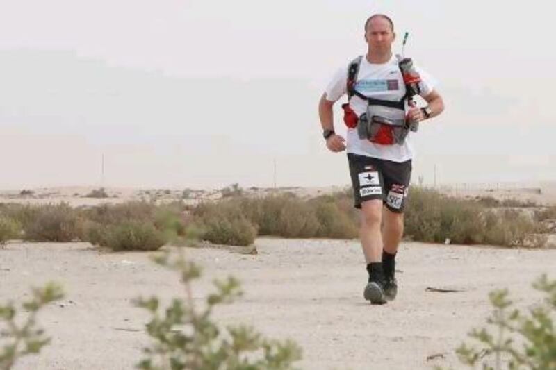 Jim McIntosh’s challenge to conquer Wadi Bih in Ras Al Khaimah in 12 hours will raise funds for his wounded colleauges.