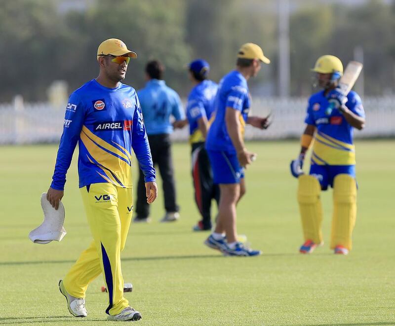MS Dhoni, the Chennai Super Kings captain, is Ranchi's biggest sporting icon. Ravindranath K / The National