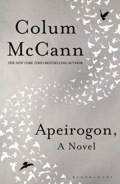Apeirogon by Colum McCann. Courtesy Bloomsbury