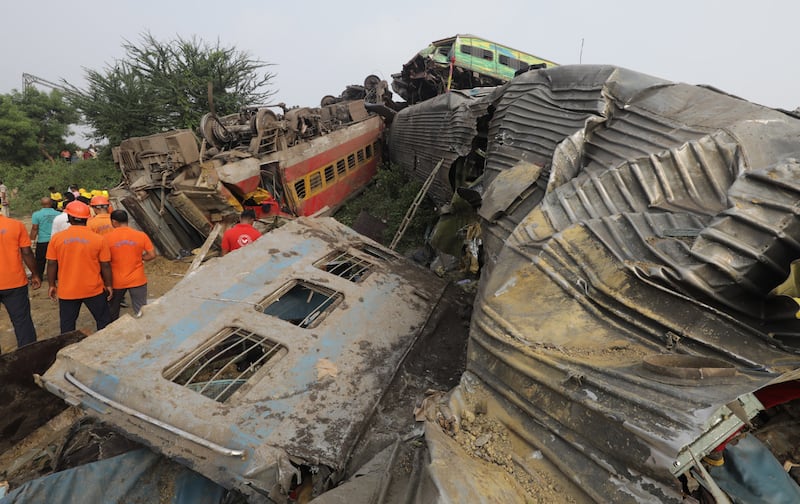 A freight train was also involved. EPA