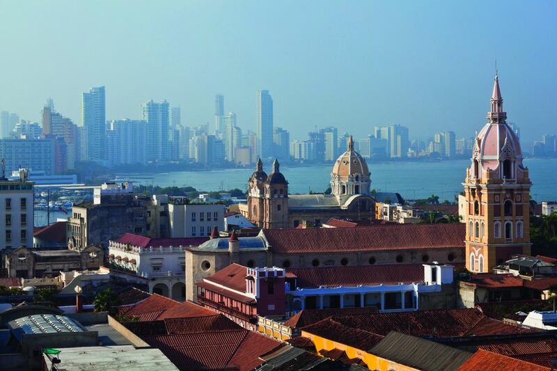 The Colombian city of Cartagena has long been an exception to the country’s troubled recent history and its stark wealth gap. The ancient walled city can easily be navigated by foot in less than half an hour. Le Tourneur D’ison Cyril / Hemis / Corbis