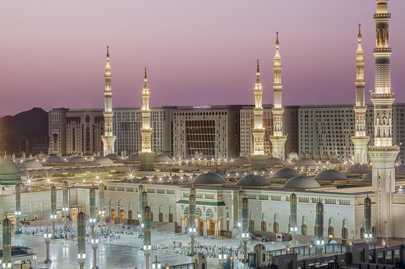 The Prophet's Mosque is at the hotel's doorstep. All Photos: InterContinental Dar al Iman Madinah