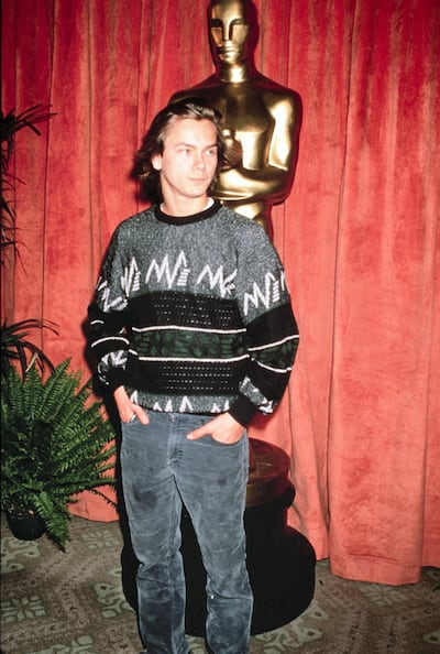 River Phoenix attends the Lunch of the First Oscar Nominees. (Photo by Frank Trapper/Corbis via Getty Images)