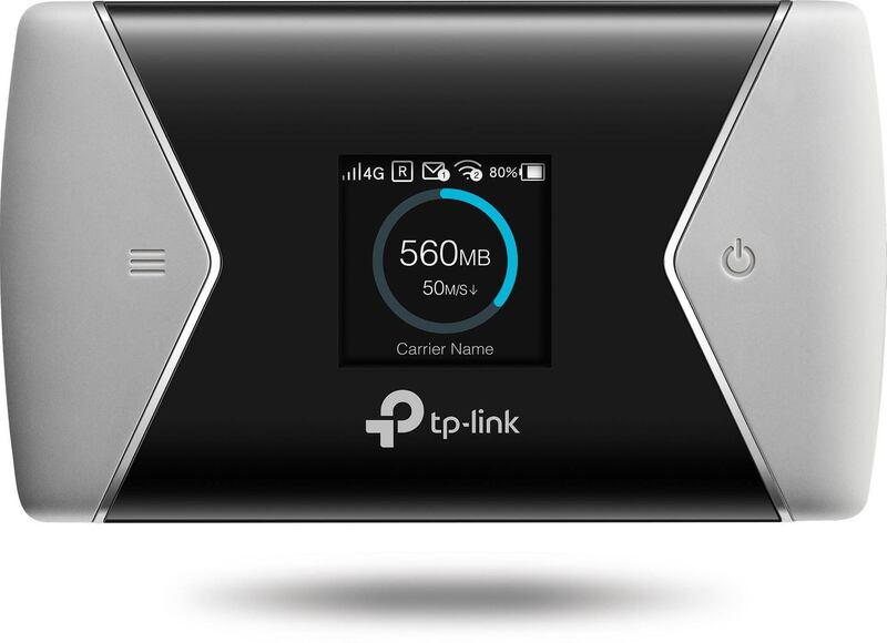 TP-Link's LTE advanced portable router M7650. Courtesy TP-Link