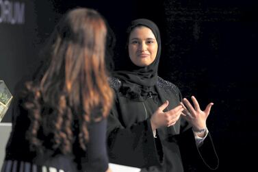Sarah Al Amiri, Minister of State for Advanced Sciences, said long term visas will help to attract the best science minds. Chris Whiteoak / The National