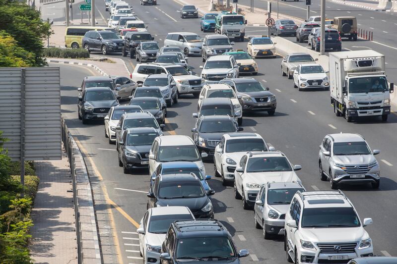 Hundreds of thousands of pupils across the UAE will begin their new school year on August 29, and traffic congestion is expected during rush hours. Photo: Antonie Robertson / The National
