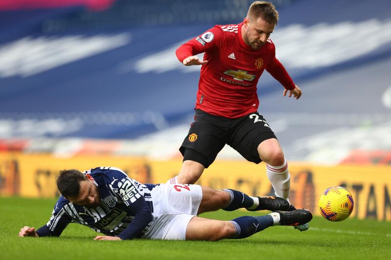 Luke Shaw - 6. Struggled like his fellow defenders with some Albion bombardment. Pushed forward and set up Fernandes for his splendid equaliser but otherwise limited against a team content to defend. EPA