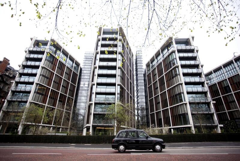 Mandatory Credit: Photo by REX/Shutterstock (1321782k)
Exterior of luxury apartment complex One Hyde Park
Luxury apartment complex One Hyde Park built by Christian and Nick Candy, London, Britain - 05 Apr 2011
One Hyde Park has quickly become one of the most desirable - not to mention expensive - addresses on the planet. On average properties in the luxury London development cost Â£6,000 per square foot, compared to a city-wide average of Â£200 to Â£300. The complex was designed by Millennium Dome architect Lord Rogers and is the brainchild of property tycoon brothers Nick and Christian Candy. In total there are 86 apartments, as well as a private cinema, a 21m swimming pool, saunas, a gym, a golf simulator, a wine cellar and a valet and a concierge. The cheapest one-bedroom flat available is believed to cost around Â£6.75m, while larger one reportedly go for around Â£30m. Even the annual service charge tops Â£100,000 a year. The exclusive address is over the road from Harvey Nichols and just a stone's throw from Kensington Palace. It is also next door to the Mandarin Oriental hotel and a special team of 60 employees is on hand to provide room service to those who live at One Hyde Park.
