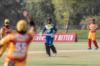 Alishan Sharafu in action during the ongoing Emirates D50. Antonie Robertson / The National
