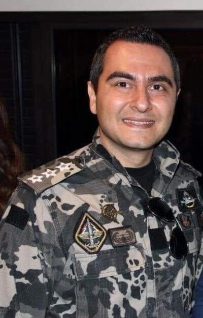 State Security Major Joseph Naddaf. Courtesy of Cynthia Naddaf.