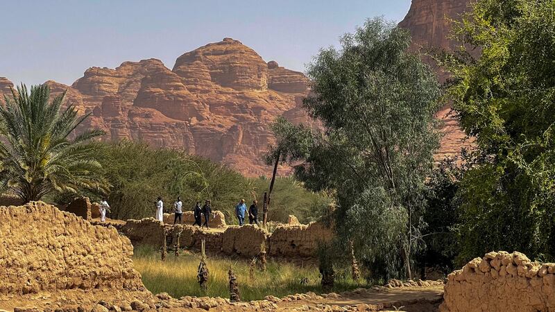 The region surrounding the walled city of AlUla, established around the sixth century BC