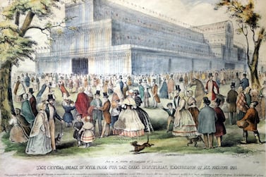 Crystal Palace Great Exhibition print published by Archibald Alexander Park. Courtesy Nick March