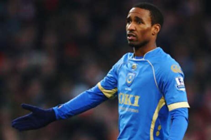 Jermain Defoe started on the bench on Sunday.