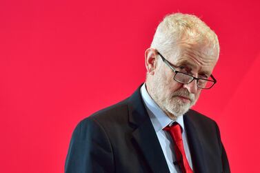 The incident came as Jeremy Corbyn's Labour Party demanded the UK government release a report into alleged Russian electoral interference. Getty