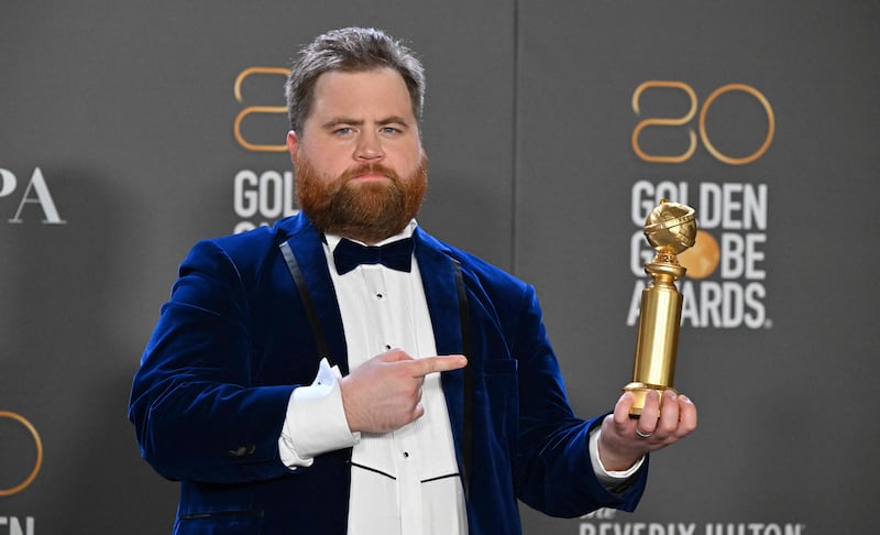 Paul Walter Hauser: Best TV Actor in a Supporting Role (Limited Series/TV Movie) for 'Black Bird'. AFP
