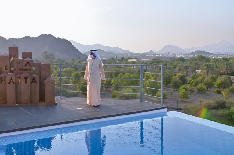 Sheikh Mohammed bin Rashid, Vice President and Ruler of Dubai, approved the Hatta Master Development Plan. Photo: WAM