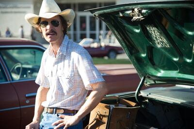 Matthew McConaughey as Ron Woodroof in a scene from the film, "Dallas Buyers Club." CREDIT: Courtesy Focus Features