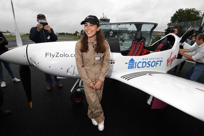 In 2021 she completed her A levels in mathematics, further mathematics, economics and physics. AFP