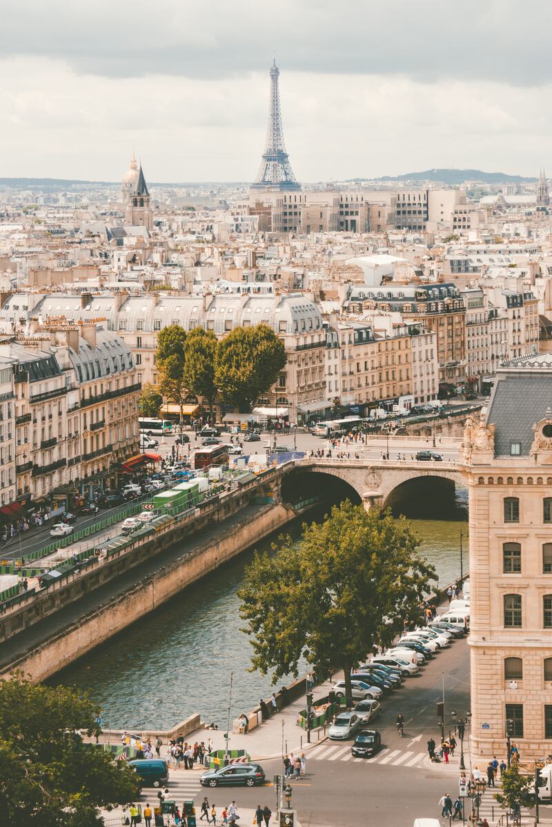 The French capital Paris also ranks among the top three most expensive cities. Photo: Ilnur Kalimullin