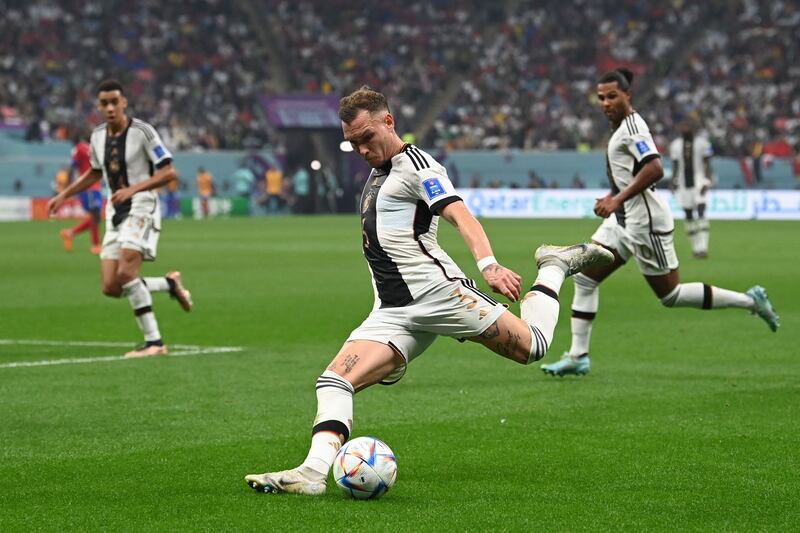 David Raum – 8. Assisted Gnabry’s header with a well-hit cross. Continued to go forward down the left side and provide threatening deliveries which his teammates failed to take advantage of. AFP