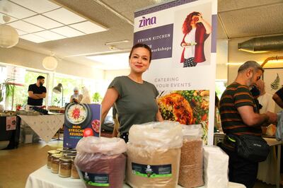 Abboud is the first female Syrian refugee to establish her own business in the Netherlands. Photo: Zina Abboud