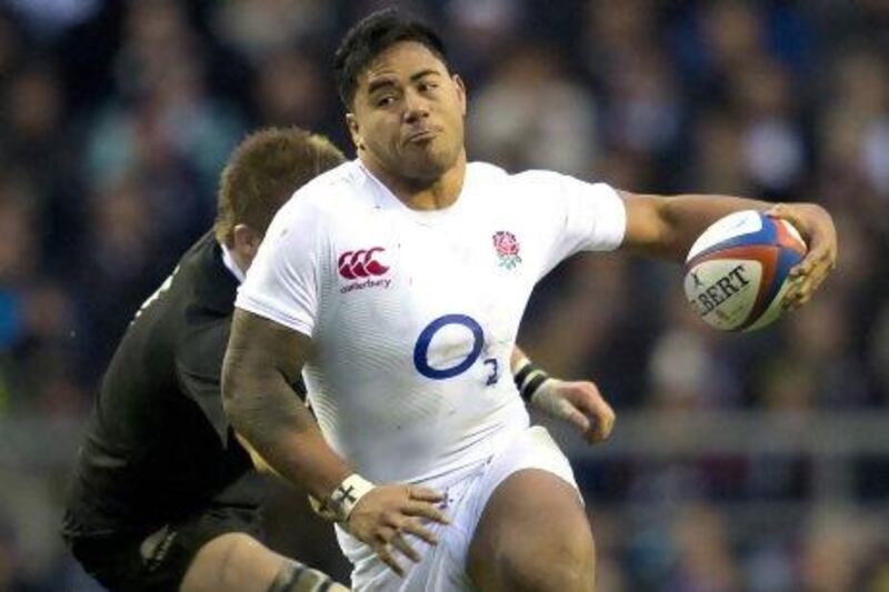England's centre Manu Tuilagi, right, is out with an ankle injury and will miss the Six Nations opener with Scotland on Saturday.