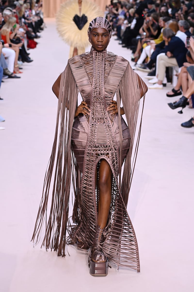 The Jean Paul Gaultier haute couture autumn/winter 2022-2023 show as part of Paris Fashion Week.