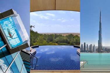 The UAE has plenty of spectacular swimming pools. Supplied 