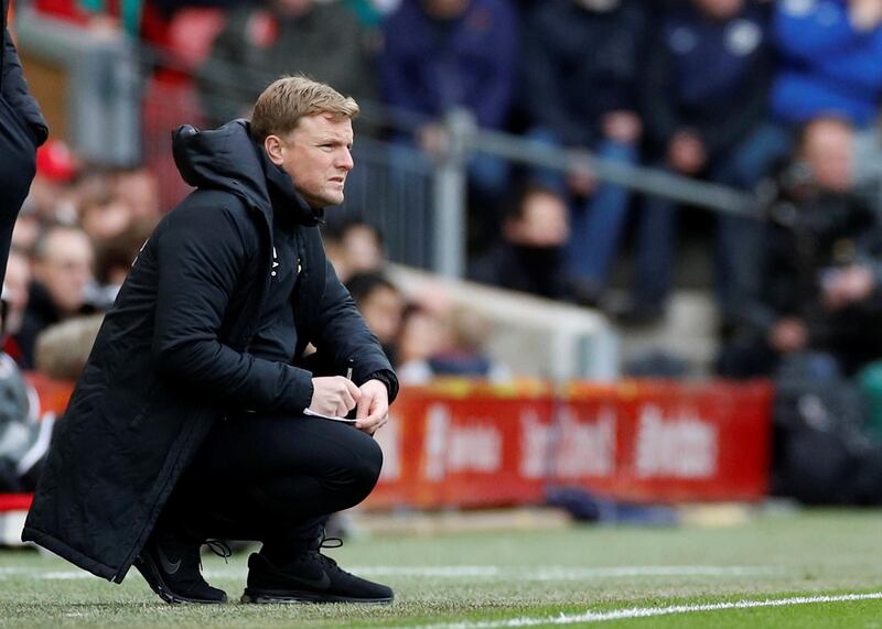 Bournemouth – Just about remaining in the fight for survival, Eddie Howe’s men will be looking at Brighton in 15th, only two points above. However, stuck in 18th, they still have to face Man United, Spurs and Man City. Reuters