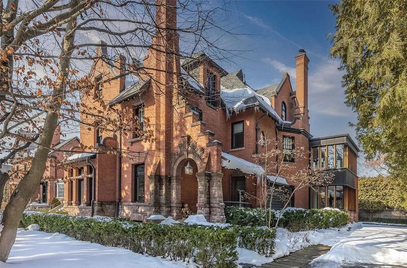 The interior of this Toronto home was designed by Atelier Kastelic Buffey and is surprisingly modern. The home is listed for $10 million. Photo: Zillow