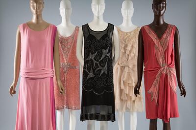 lapper-style dresses from the 1920s