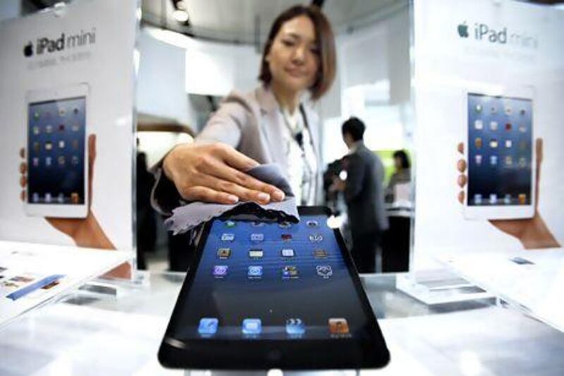 Tablets such as the Apple iPad and the iPad Mini, above, emerged as one of the year's top performers across the technology sector. Kiyoshi Ota / Bloomberg News