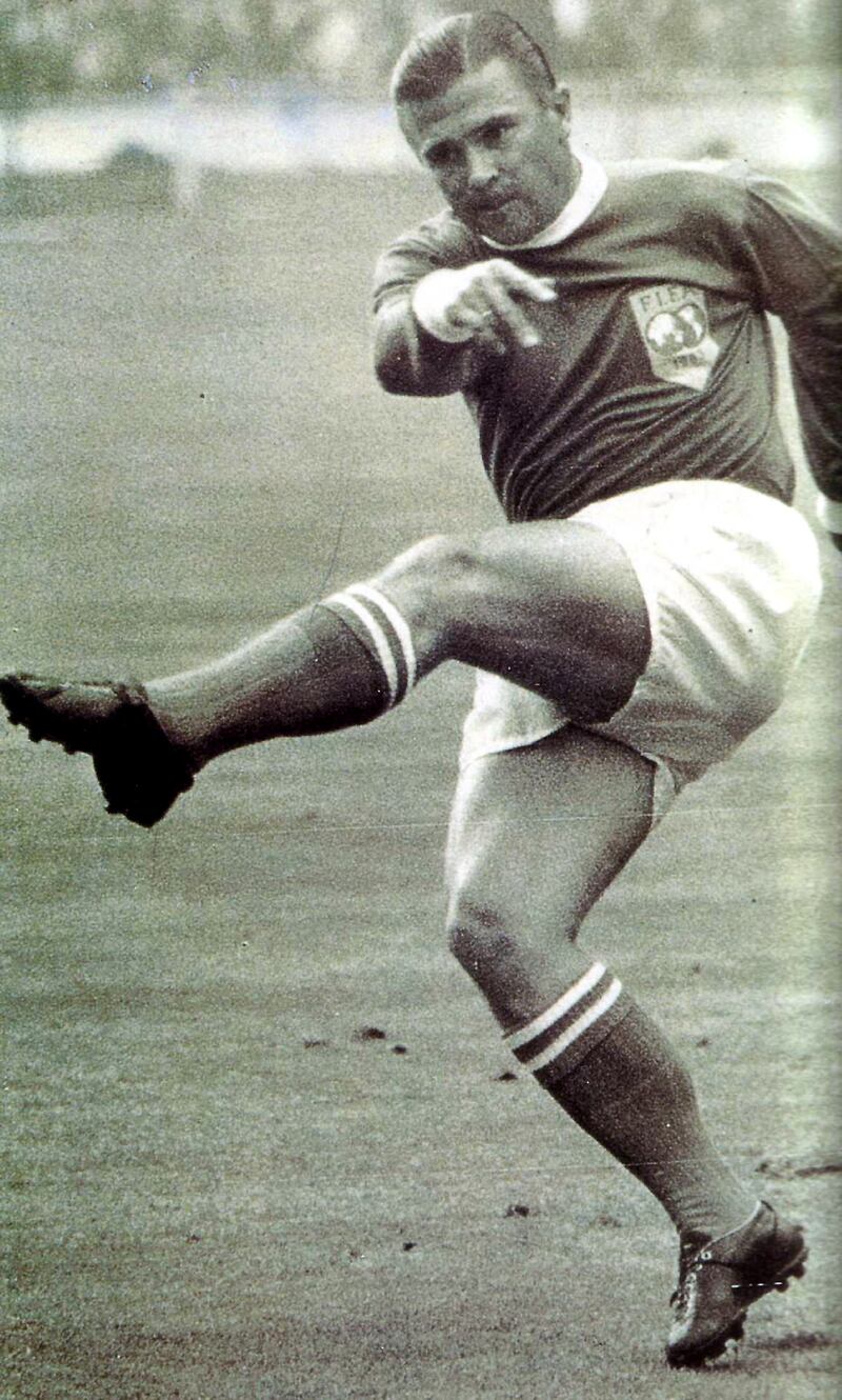 4) Ferenc Puskas (Hungary) 84 goals in 85 games. Ratio: 0.99. AFP