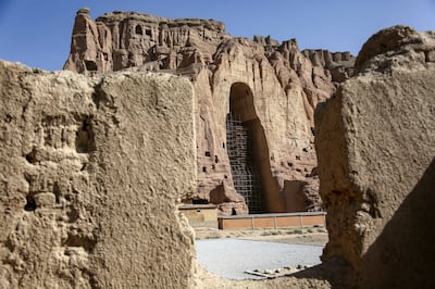 The Bamiyan Buddhas were destroyed by the Taliban in 2001. EPA