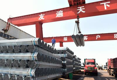 China's economic growth has not drawn it to western-style democracy, as many Americans thought it would. AFP