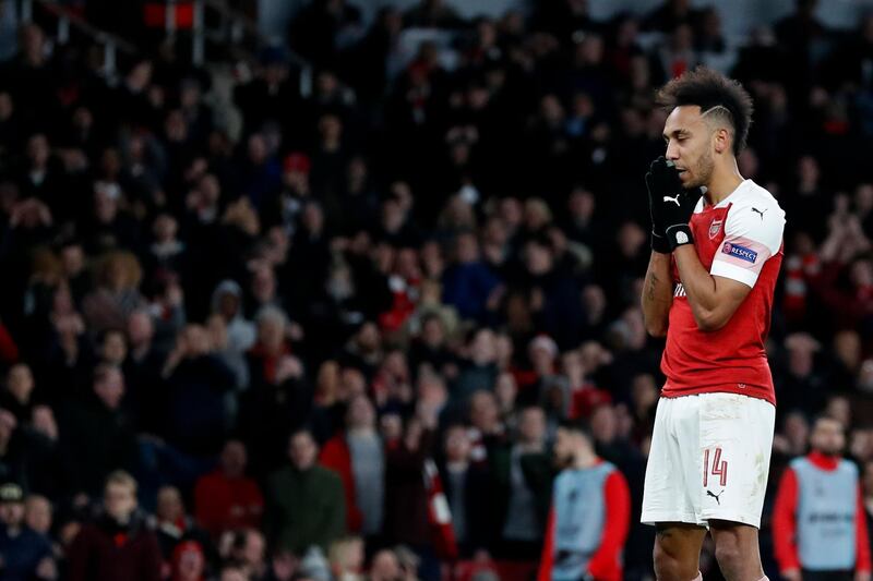 Arsenal 2 Newcastle United 0, Monday, 11pm. Arsenal have unexpectedly got themselves back in the fight for a top-four finish and they should their chances further here. Pierre-Emerick  Aubameyang, pictured, should be the difference maker against Rafa Benitez’s team. AP Photo