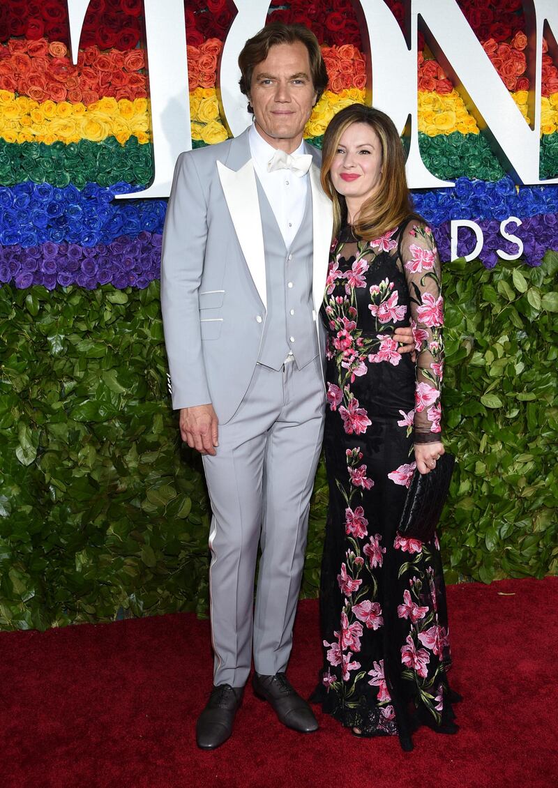 Michael Shannon and Kate Arrington arrive at the 73rd annual Tony Awards at Radio City Music Hall on June 9, 2019. AP