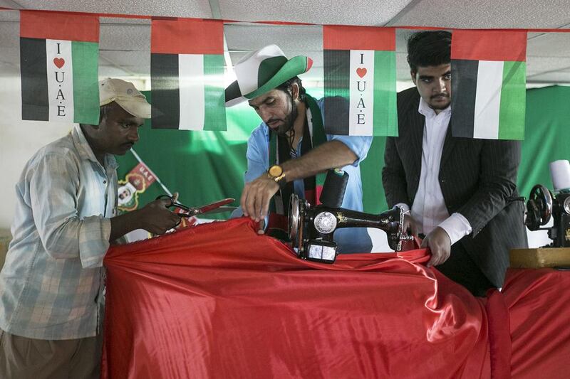 Flag Day evoked a lot of emotions among citizens and residents of the UAE. Mona Al Marzooqi/ The National 