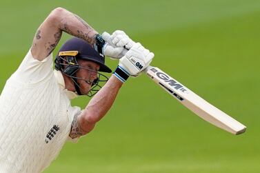 Ben Stokes top-scored for England in the first innings but rain has set back their hopes of winning the Test match. Reuters