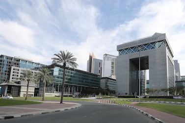 Some 1,100 companies based in DIFC have registered more than 16,000 employees into the new Dews plan, which replaces the end of service gratuity. Pawan Singh / The National