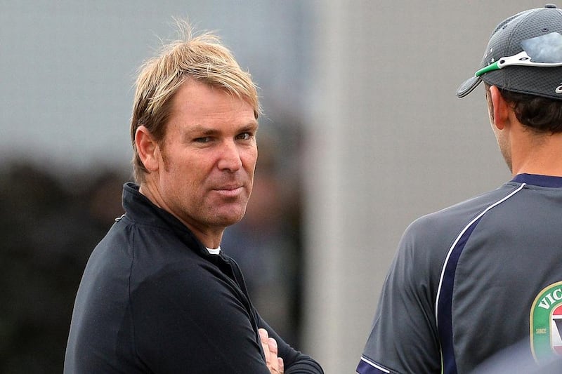 Former Australian bowler Shane Warne sought treatment for his hair loss / AFP