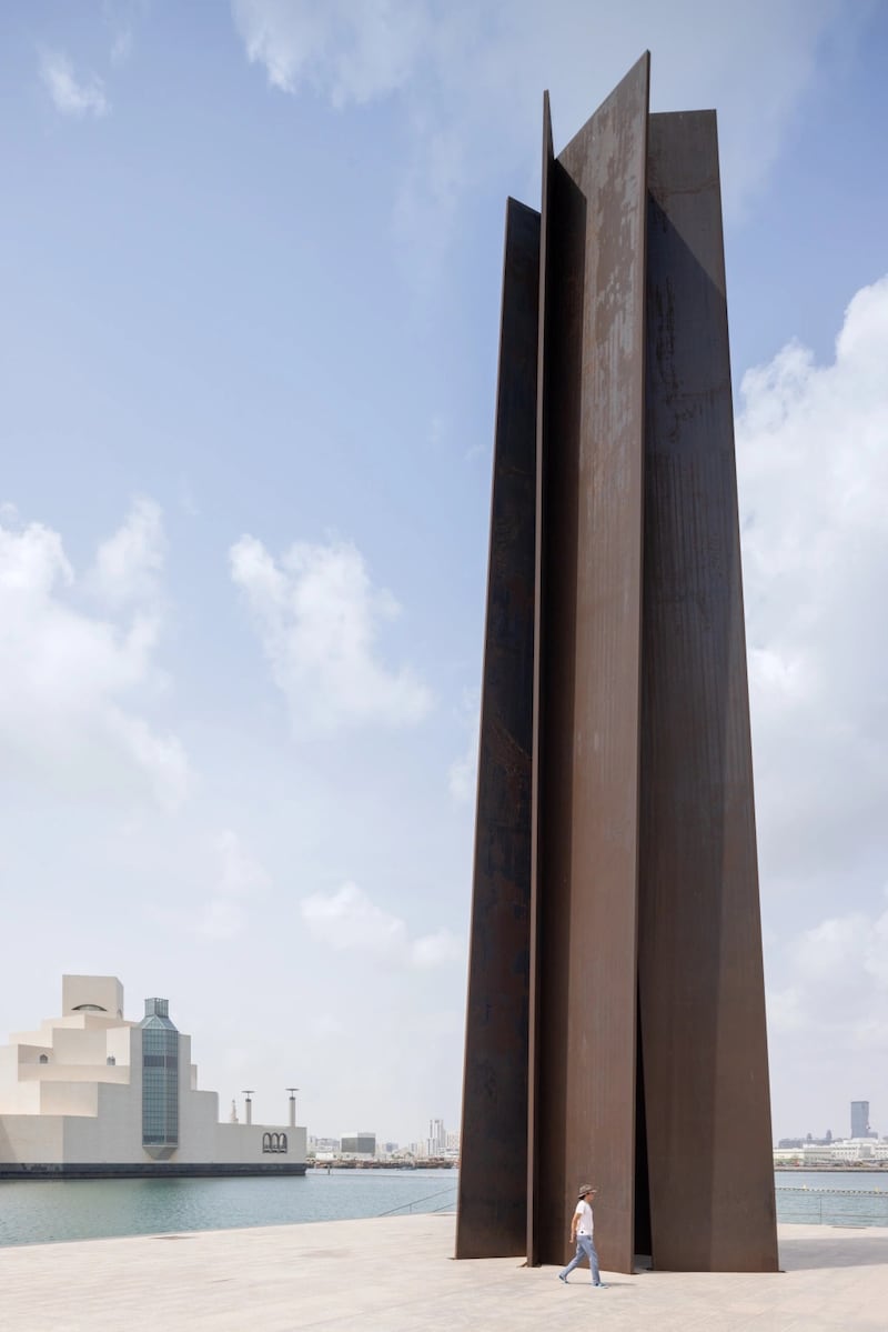 Richard Serra, '7' (2011). 