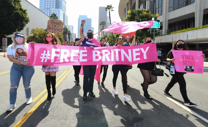 The Free Britney movement is the subject of a recent documentary by 'The New York Times' that got social media buzzing. AFP