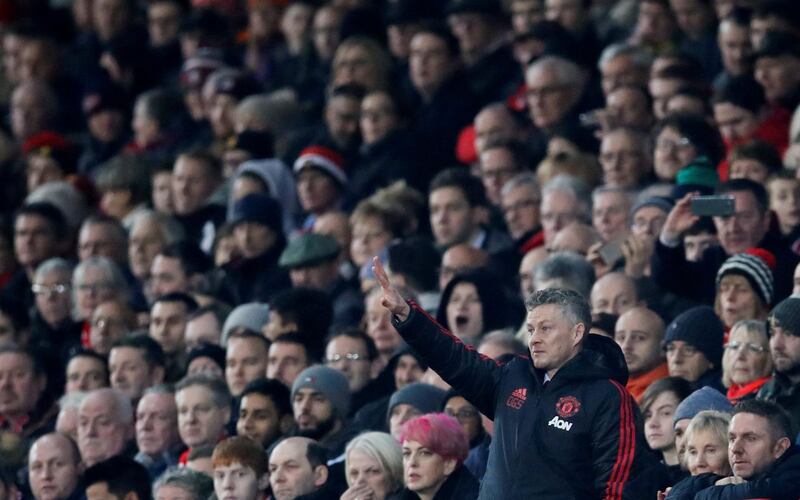 Manchester United interim manager Ole Gunnar Solskjaer. Reuters