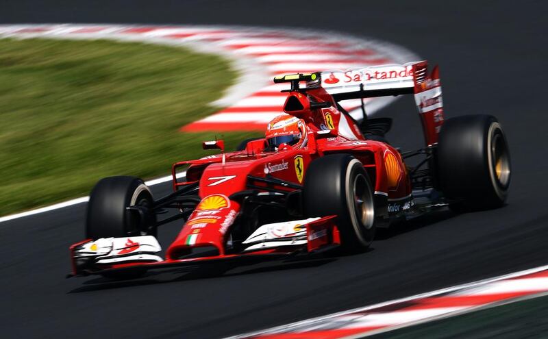 Ferrari’s Kimi Raikkonen. Lars Baron / Getty Images
