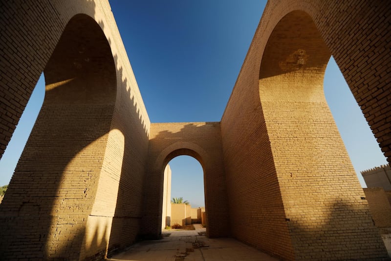 General view of the ancient city of Babylon near Hilla, Iraq. Reuters